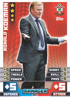 Ronald Koeman Southampton 2014/15 Topps Match Attax Manager #MN14